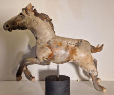 1050   - Springend paard / Hg 41 - 50x17 cm