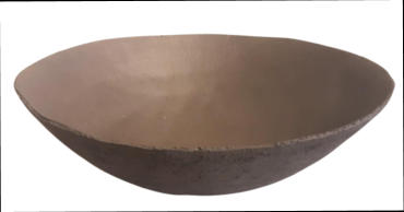 300 �  - Zwarte sculptuur - schaal / hg 17 - dia 50